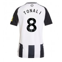 Newcastle United Sandro Tonali #8 Replica Home Shirt Ladies 2024-25 Short Sleeve